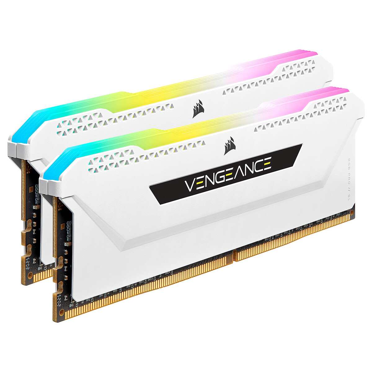 Corsair Vengeance RGB PRO SL Series 16GB (2x8GB) DDR4 3200MHz CL16 - White