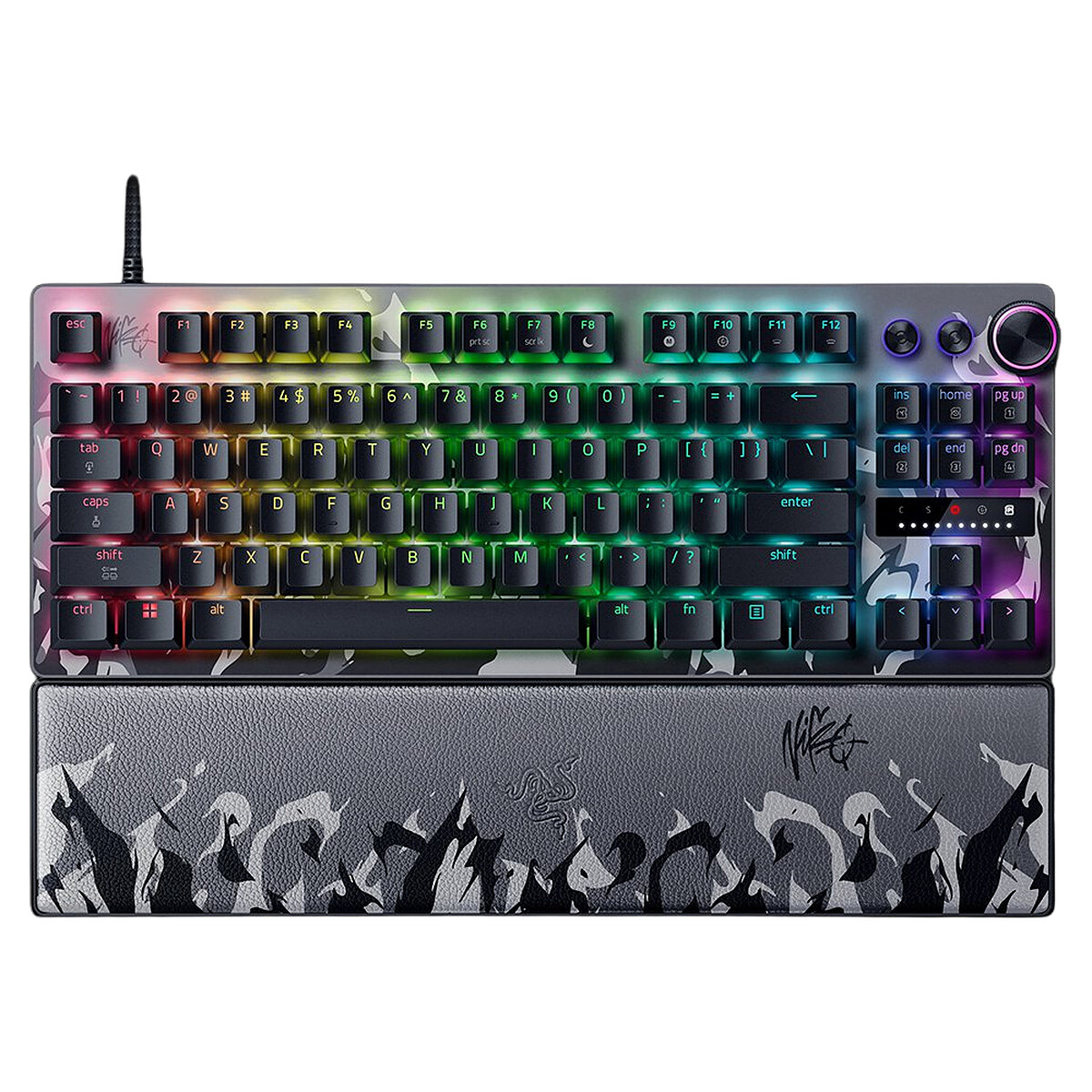 Teclado gaming Razer Huntsman v3 Pro TKL, edición Niko