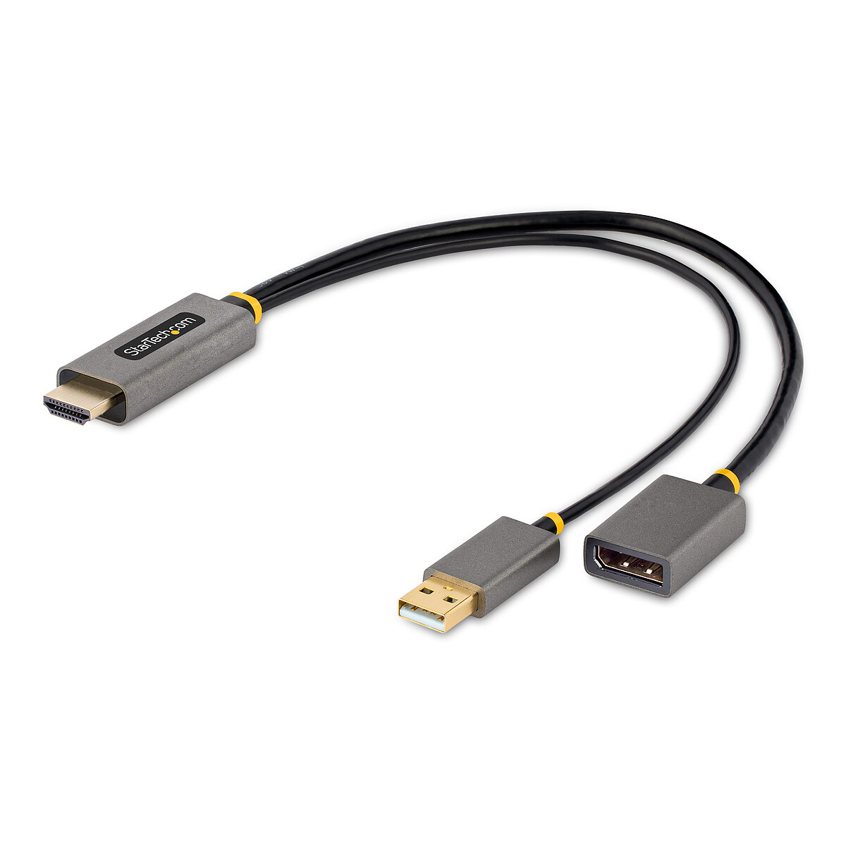 Adaptador StarTech.com de 30 cm HDMI 4K 60Hz a DisplayPort - M/F