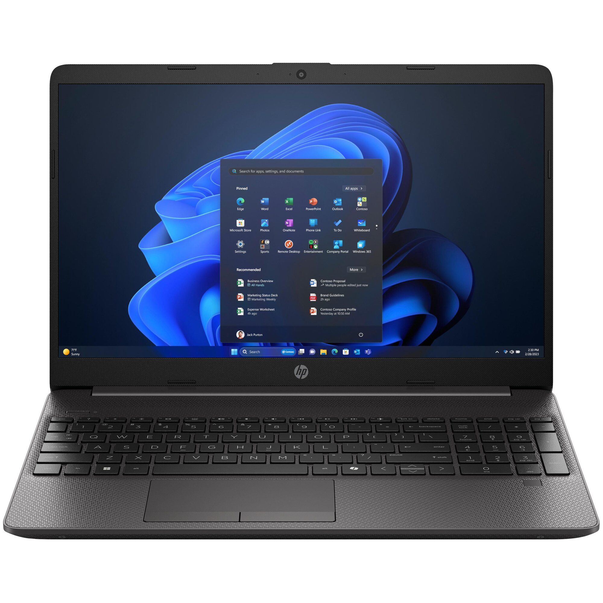 HP 250R G9 Intel Core i5-120U 15.6" Full HD Laptop