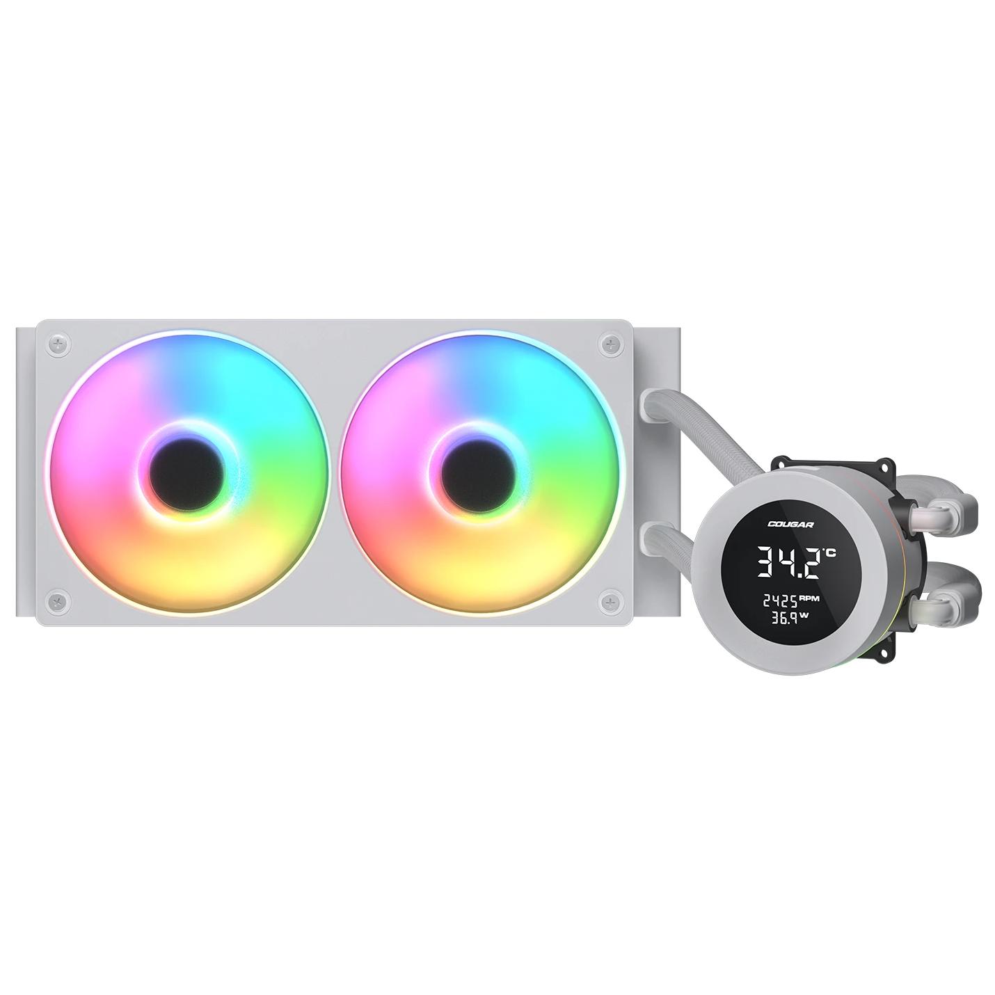 Cougar Liquid CPU Cooler All-in-One 12cm White