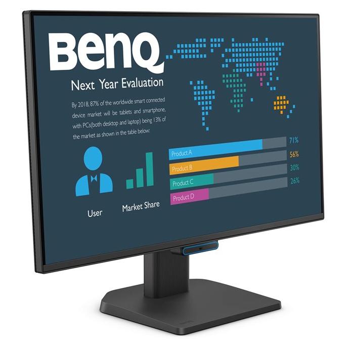 BenQ BL2490C - LED Monitor - 24" (23.8" Visualable) - 1920 x 1080 Full HD (1080p) @ 144Hz - IPS - 250 cd/m² - 1500:1 - 5ms - HDMI, DisplayPort, USB-C - Speakers