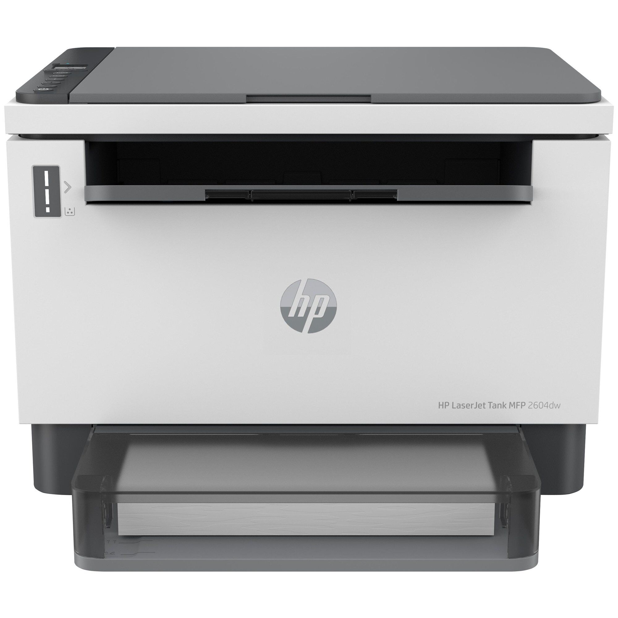 HP LaserJet Tank 2604dw Wireless Multifunction Printer, Scanner, Copier - Black and White
