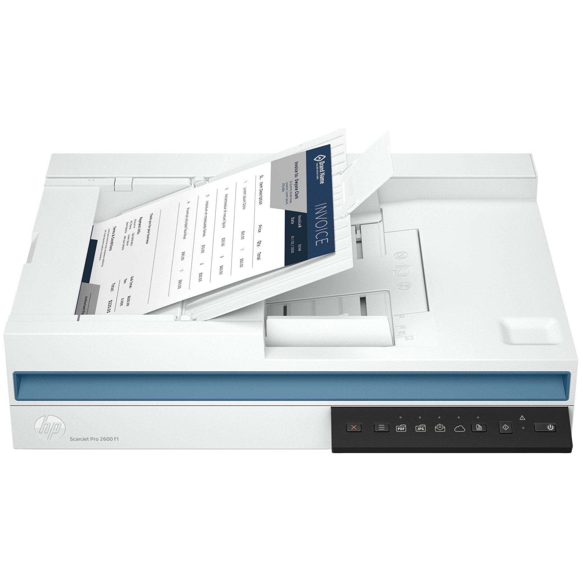HP ScanJet Pro 2600 f1 A4 Flatbed Scanner with Automatic Feeder