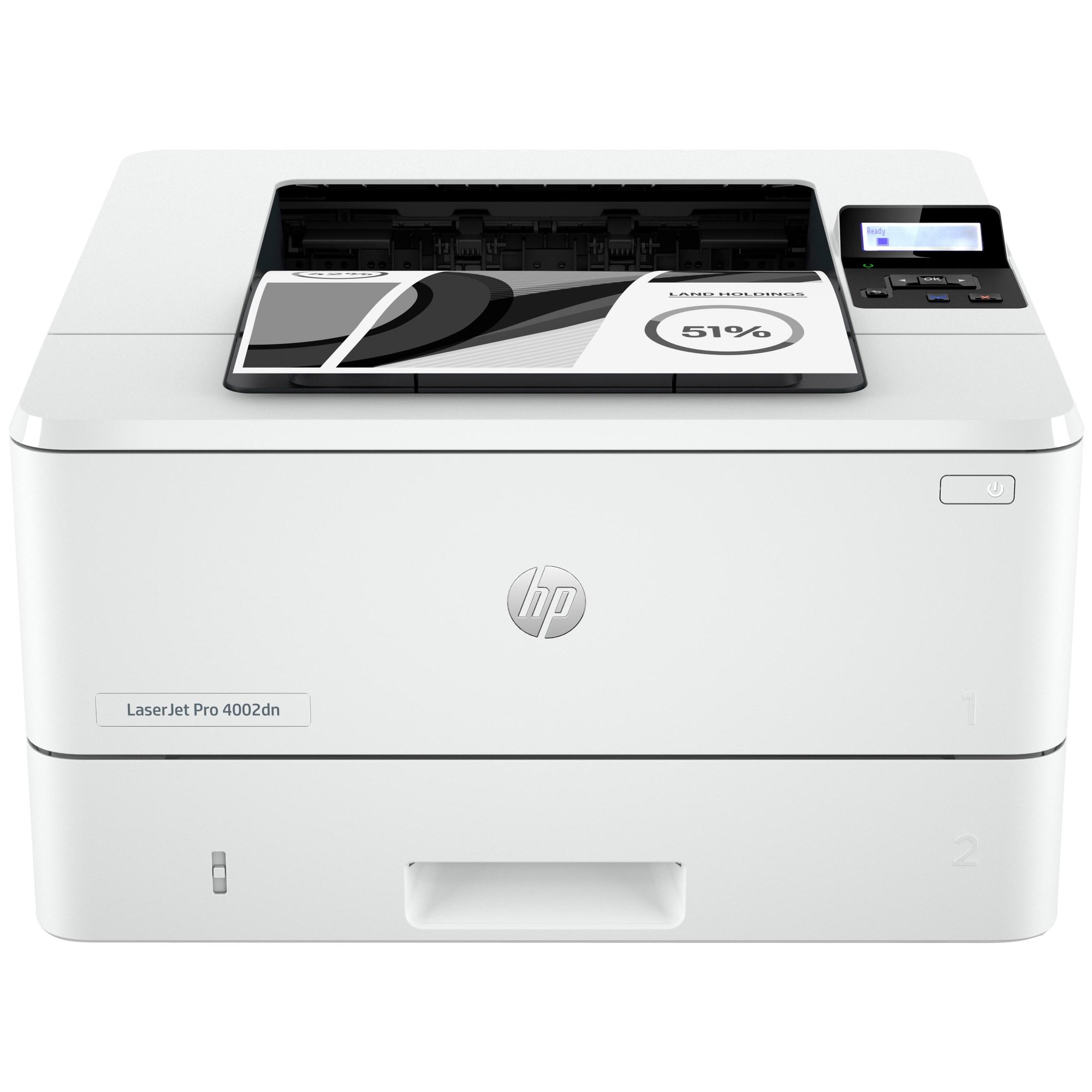 Imprimante HP LaserJet Pro 4002dn Noir et Blanc, Ethernet uniquement