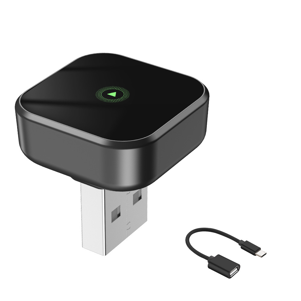 Adaptateur CarPlay YuLongA_Store - Transfert de fichiers sans fil et câble USB pour Android Auto avec WiFi mobile et Bluetooth