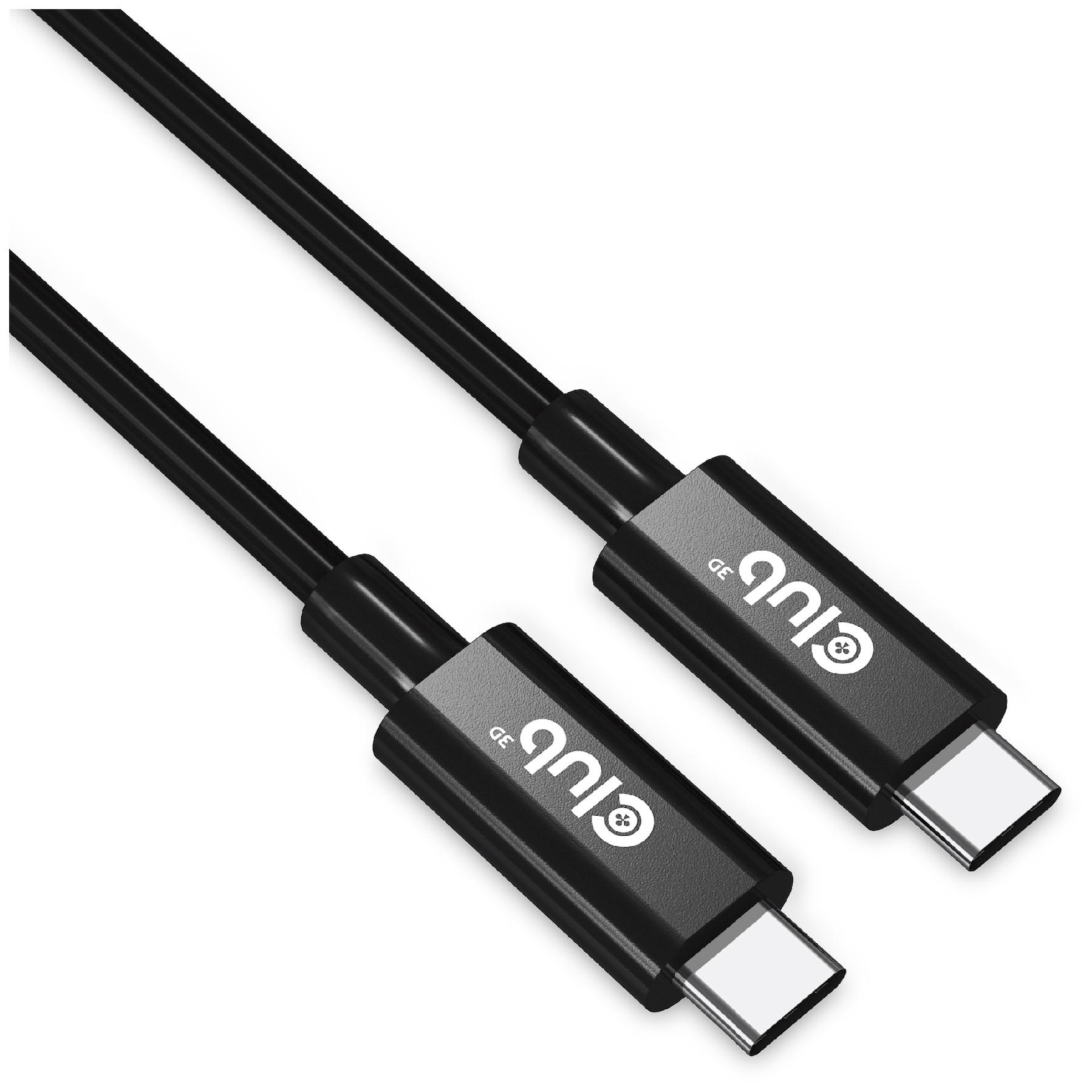 Club 3D USB-C Cable CAC-1579, 3m, USB4 Gen 3x2, Black