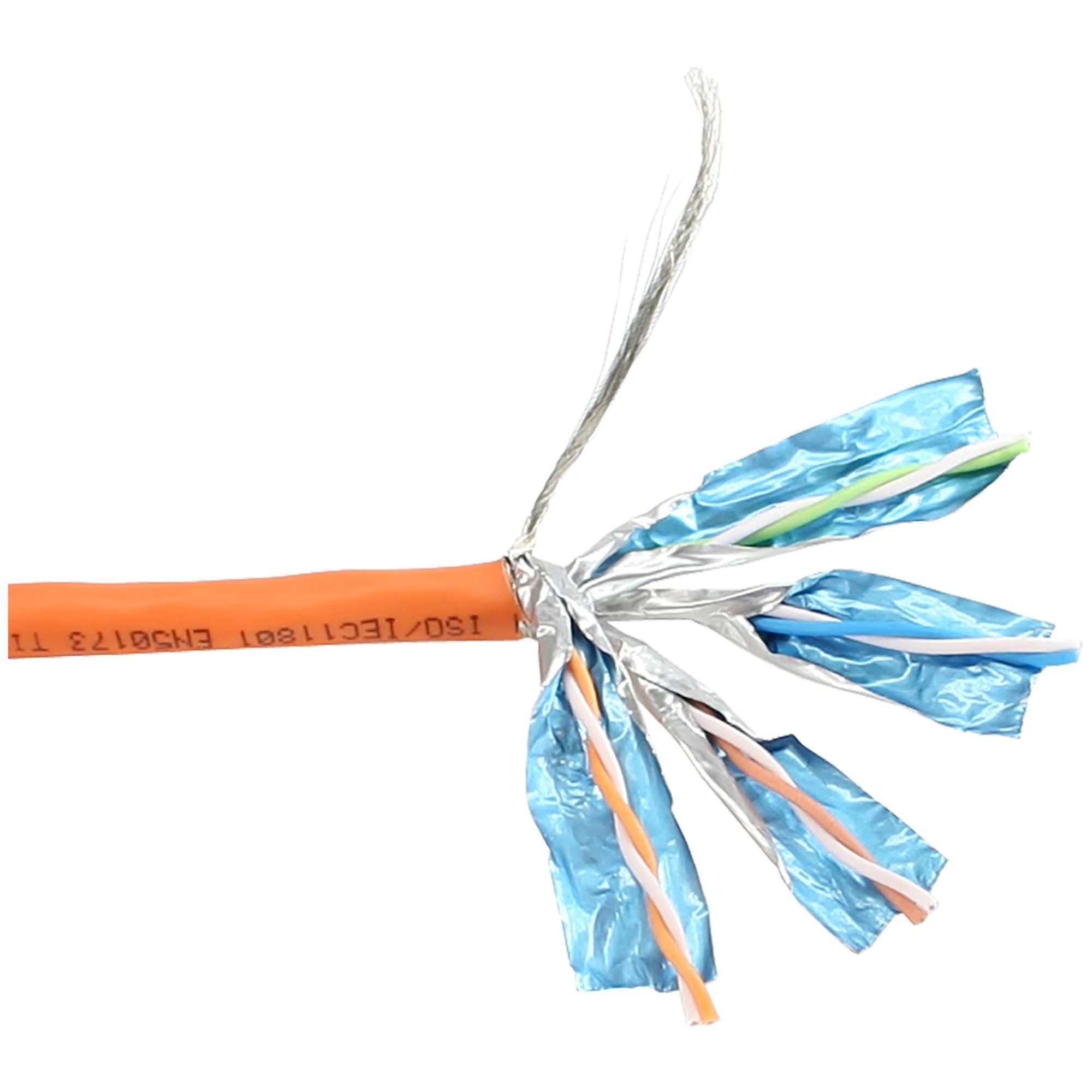 InLine Cat6 S/FTP Cable, 50m, Orange