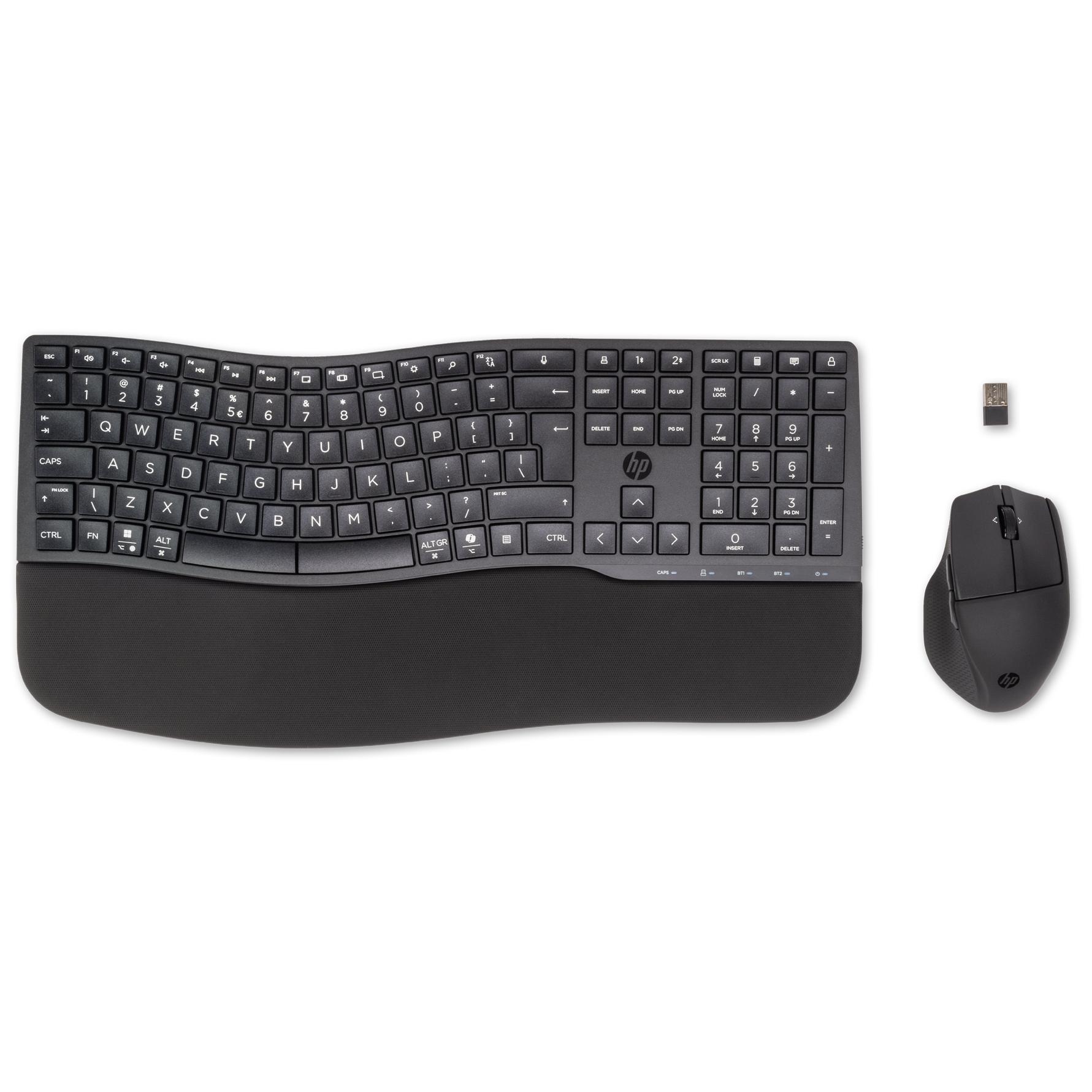 HP 680 Comfort Dual-Mode Keyboard and Mouse Set