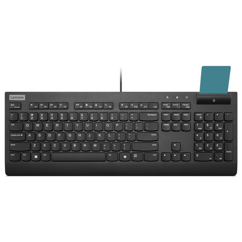 Lenovo Smartcard Wired Keyboard II, Black