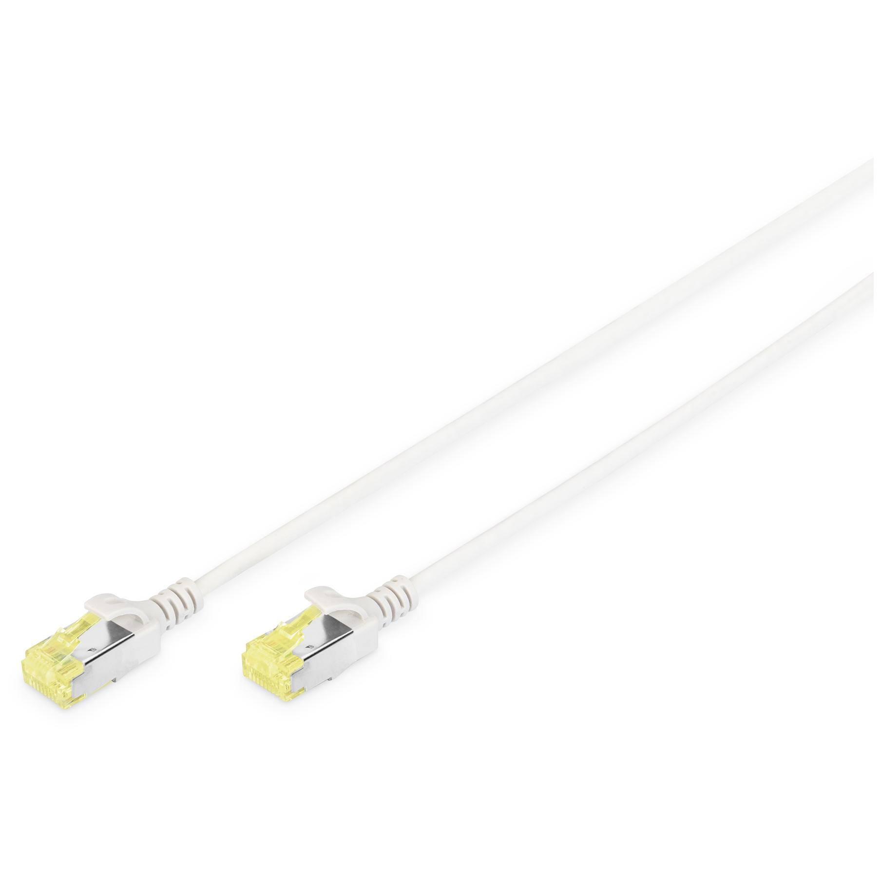 Cable de conexión Digitus CAT 6A U/FTP - 4,8 mm, Amarillo