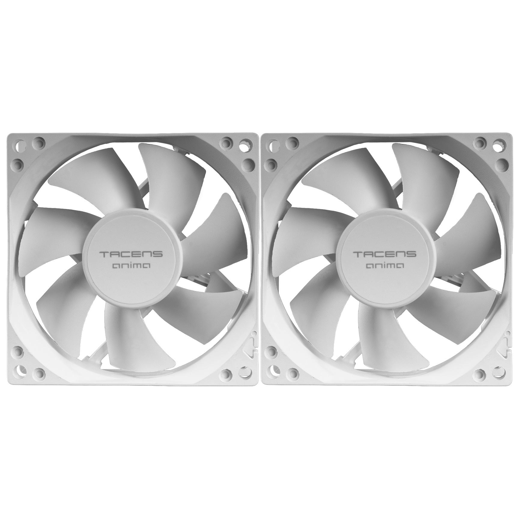 Tacens Anima AF8X2W Computer Cooling System Case Fan 8cm White