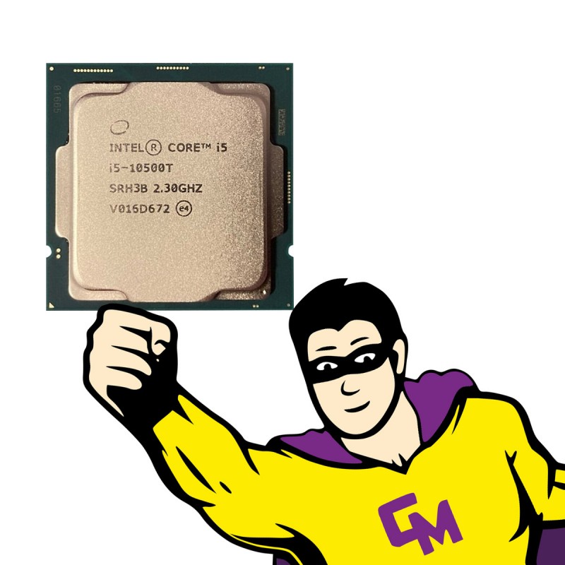 Intel Core i5-10500T CPU - 2.3GHz, 12MB Cache, FCLGA1200