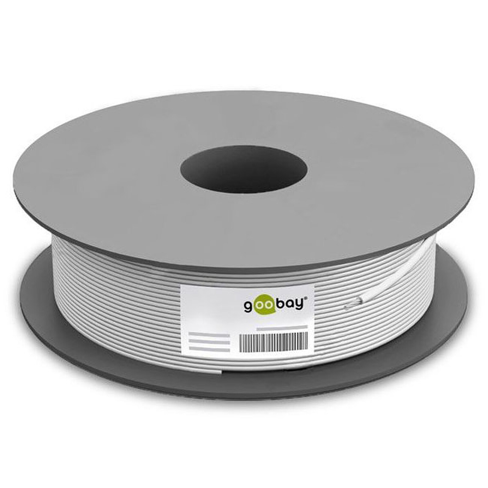 Goobay cat 6a S/FTP network cable (PiMF) 100 meters (Grey)