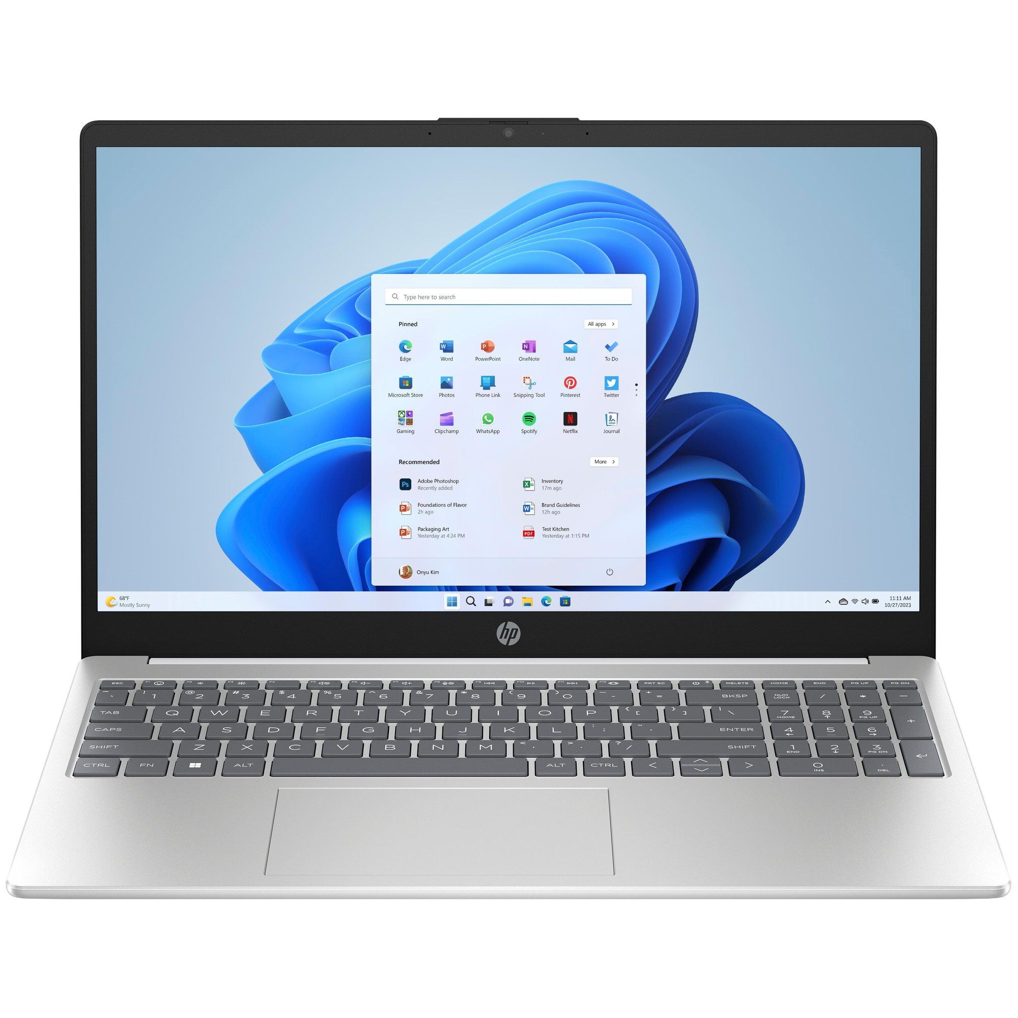 HP 15-fc0164nf AMD Ryzen 7 Laptop