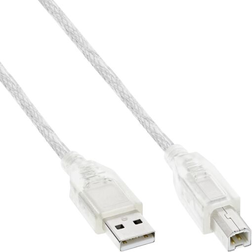 Câble USB InLine 0,5 m (A vers B)