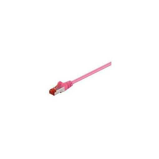 MicroConnect Cat6 FTP Cable, 1.5m, Pink