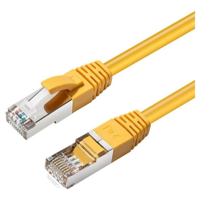 MicroConnect SSTP6005Y 0.5m Yellow Cat6 S/FTP (S-STP) Network Cable
