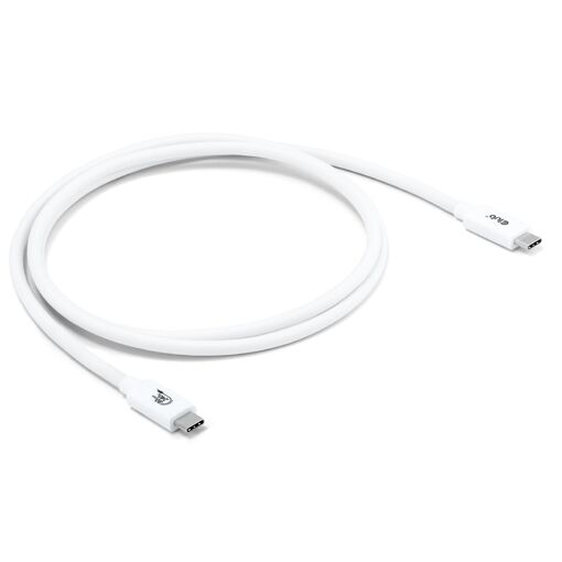 Club 3D USB-C Cable CAC-1572, 1.2m, USB4 Gen 2x2, White