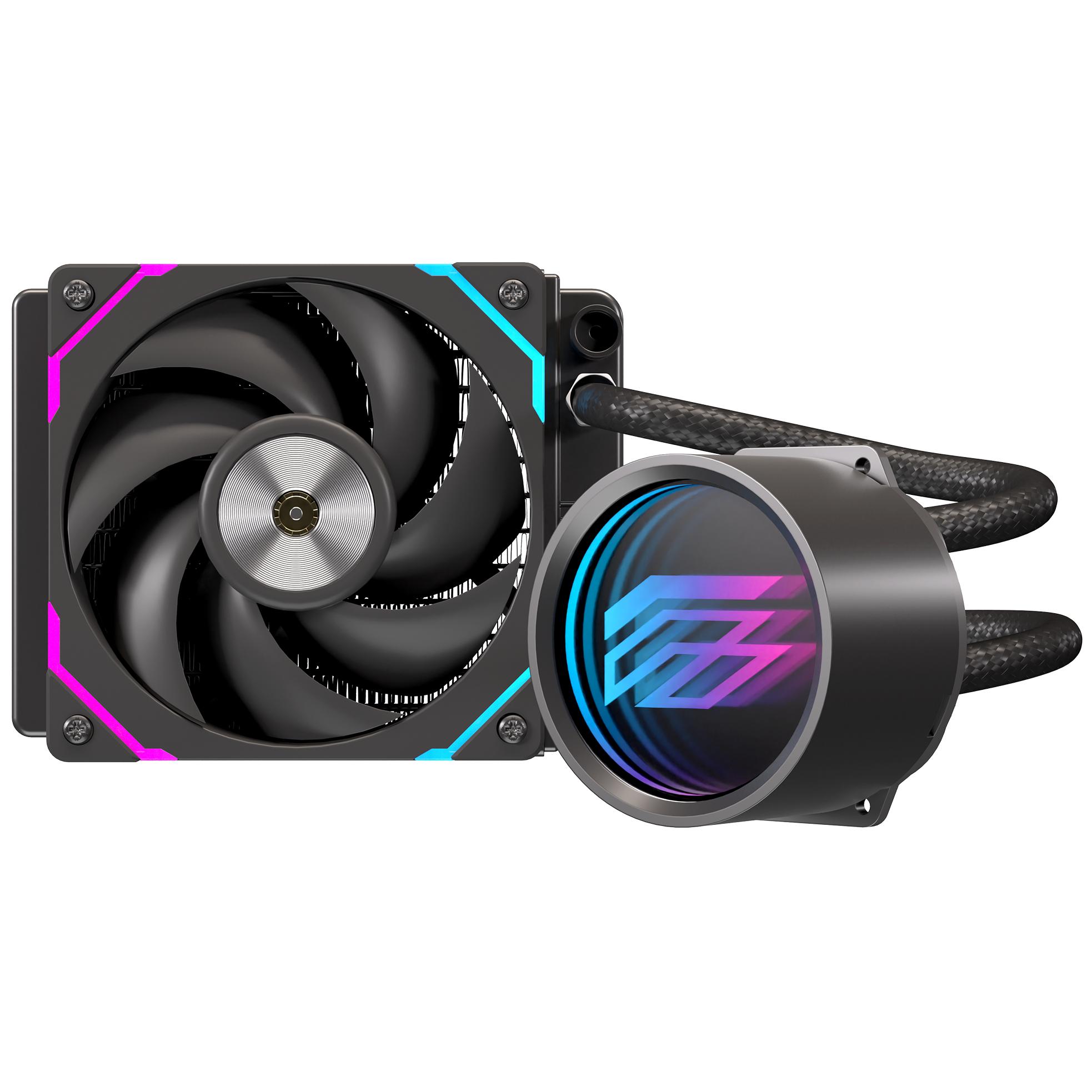 Einarex All-in-One Liquid CPU Cooler 12cm Black