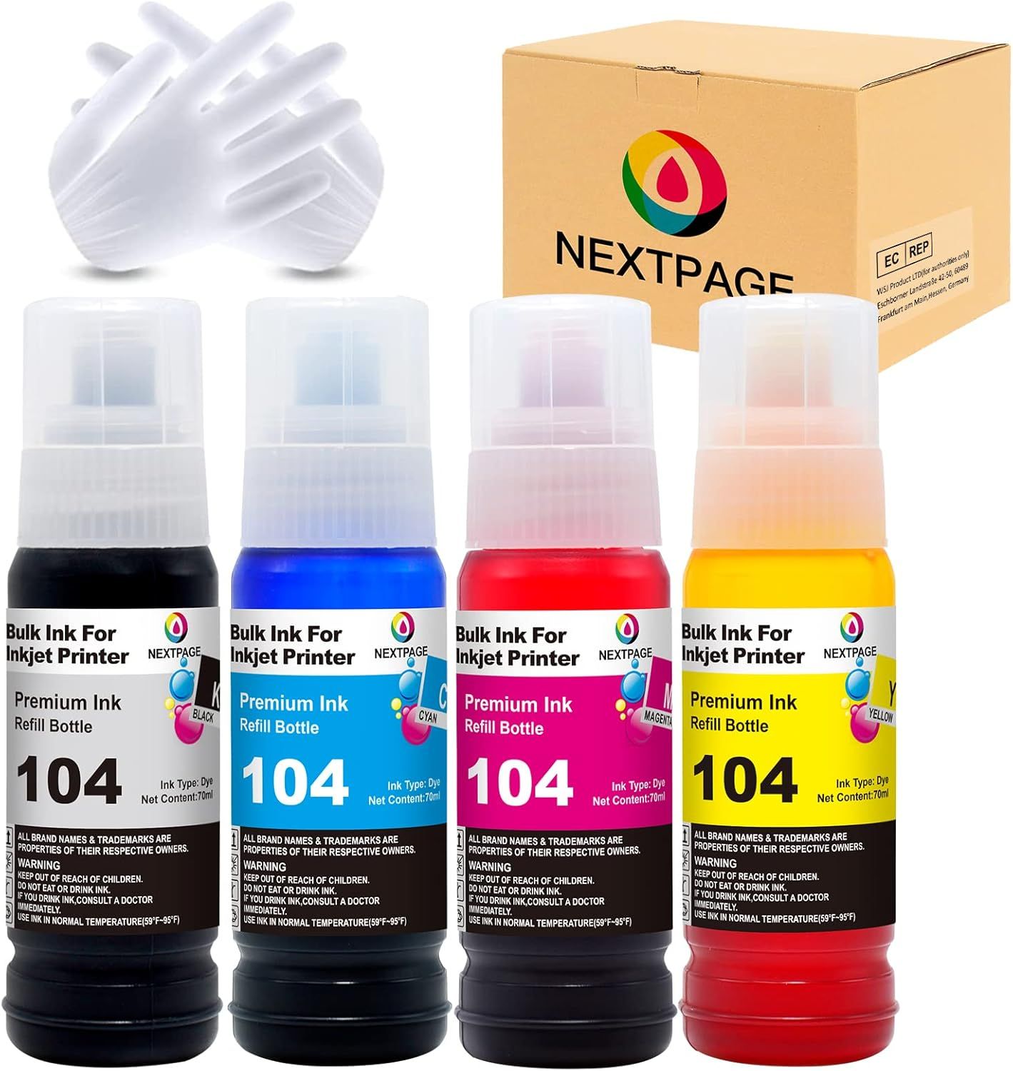 NextPage 104 Ink Compatible with Epson EcoTank
