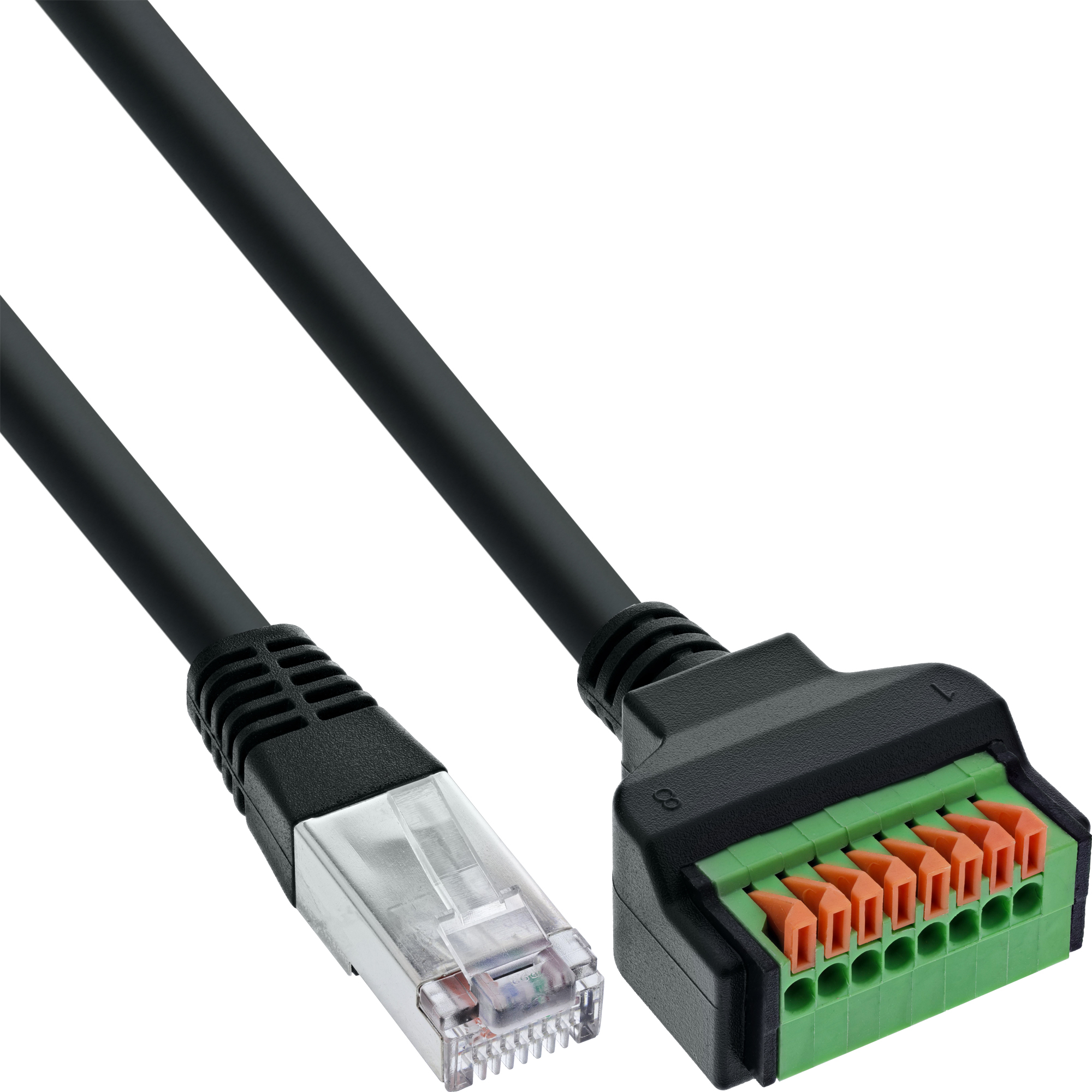 InLine Black Connector 92505I