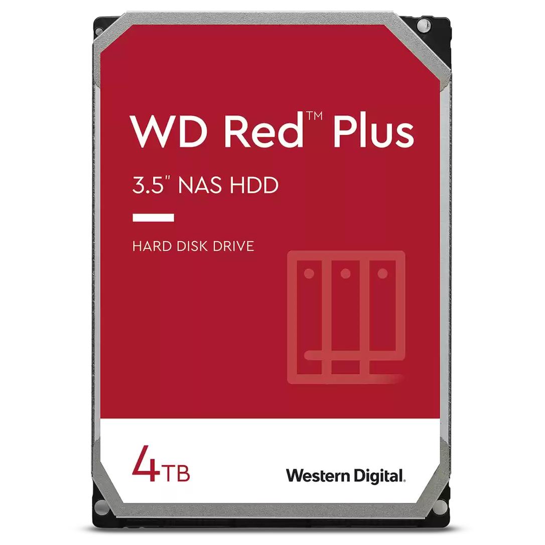 Western Digital Red Plus 4TB 5400RPM 256MB 3.5-inch SATA III Hard Drive