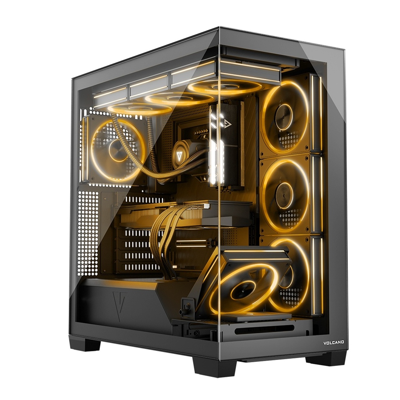 PC de juegos VIST Stellar - Procesador Ryzen 7 8700F, 32GB de RAM, RTX 5070, SSD de 1TB, WiFi, Windows 11 Pro