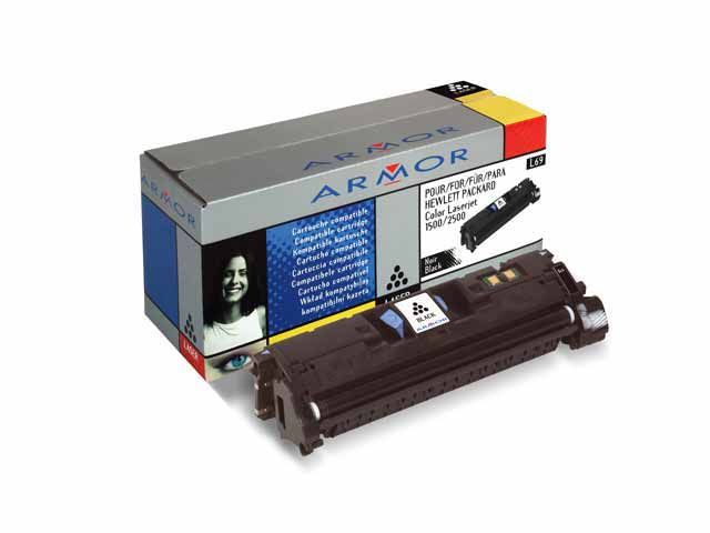 Armor L69 - Black - Toner Cartridge (Compatible with: HP C9700A) for HP Color LaserJet 1500, 1500L, 1500xi, 2500, 2500L, 2500Lse, 2500n, 2500tn