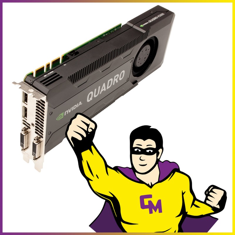 Tarjeta gráfica Nvidia HP Quadro K5000 4 GB GDDR5 PCI Express