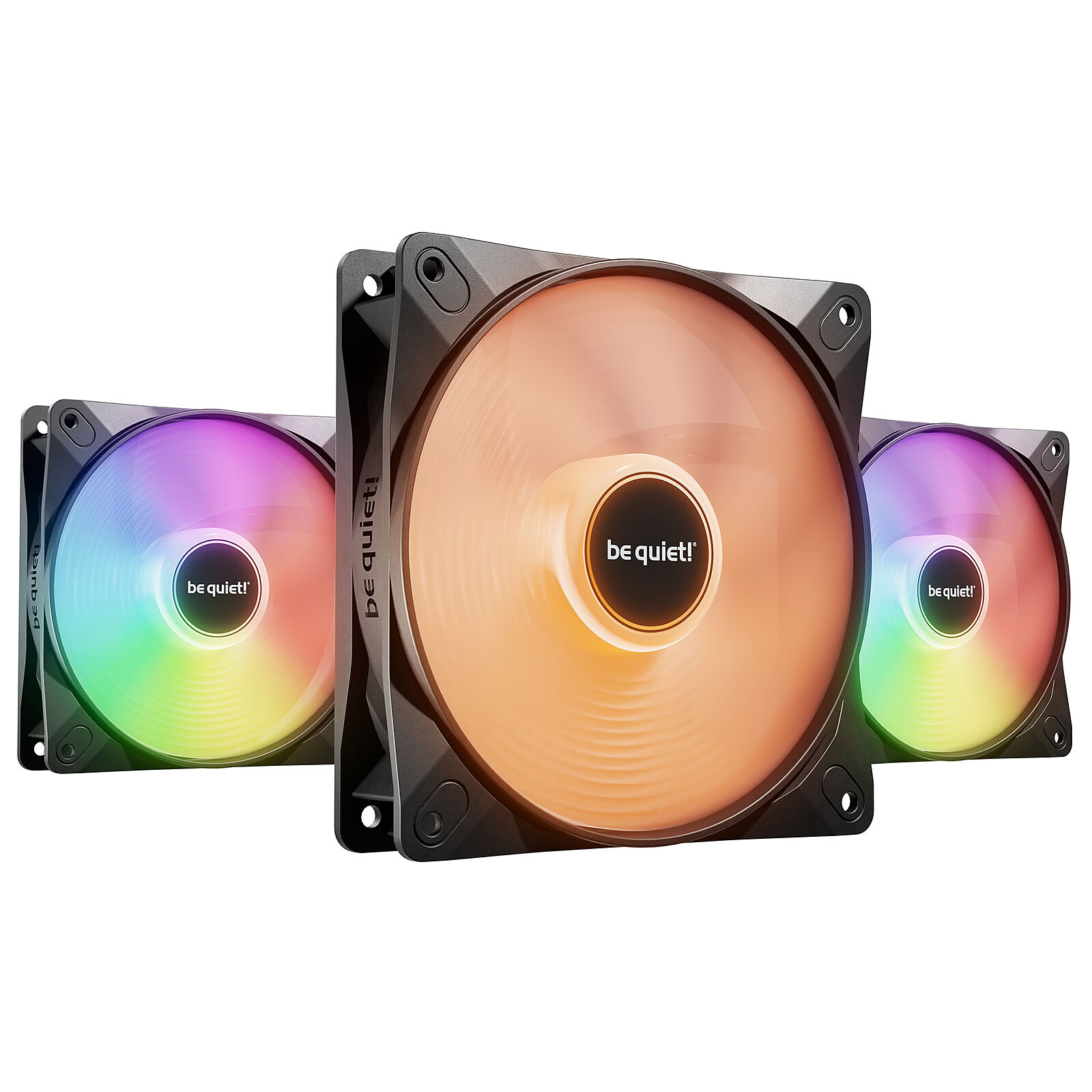 be quiet! Light Wings LX 120 mm PWM Triple Pack