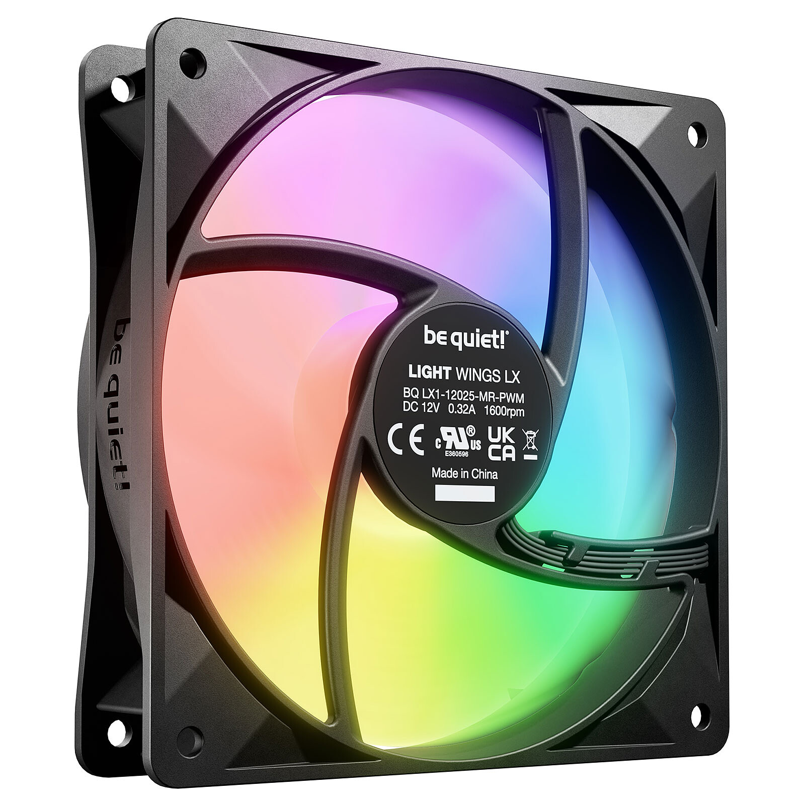 be quiet! Light Wings LX 120 mm PWM Triple Pack