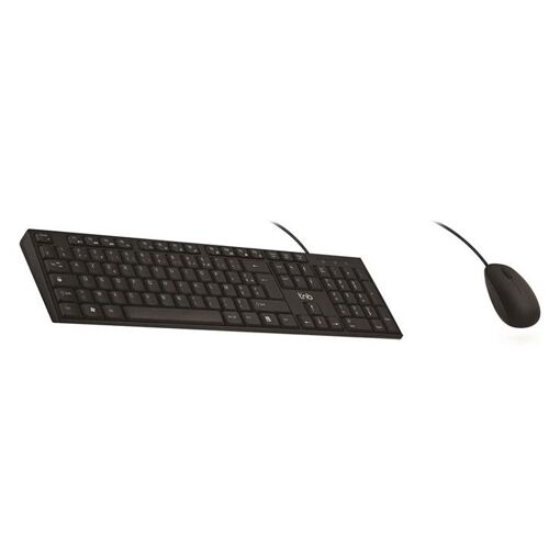 Ensemble clavier et souris T'nB Classy - USB, AZERTY, Français, Noir