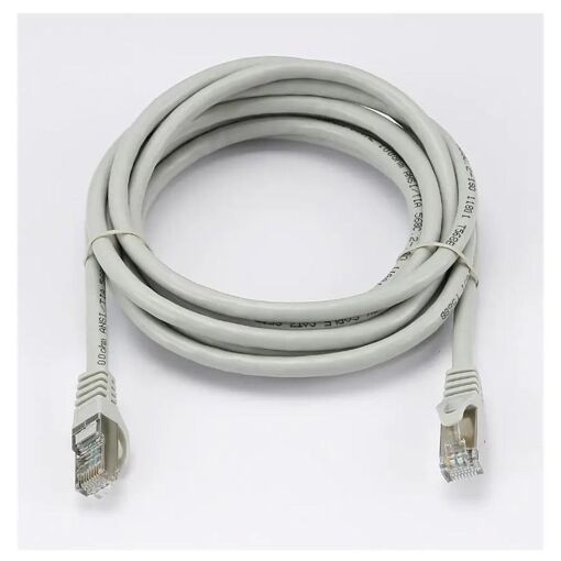 Câble réseau Heden - 3 m, RJ-45 (M) vers RJ-45 (M), UTP, CAT 6, moulé, sans crochet - gris