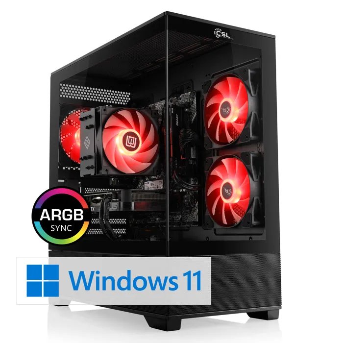 CSL Computer M11860H - AMD Ryzen 7 9700X - GeForce RTX 5070 - 32GB DDR5 RAM
