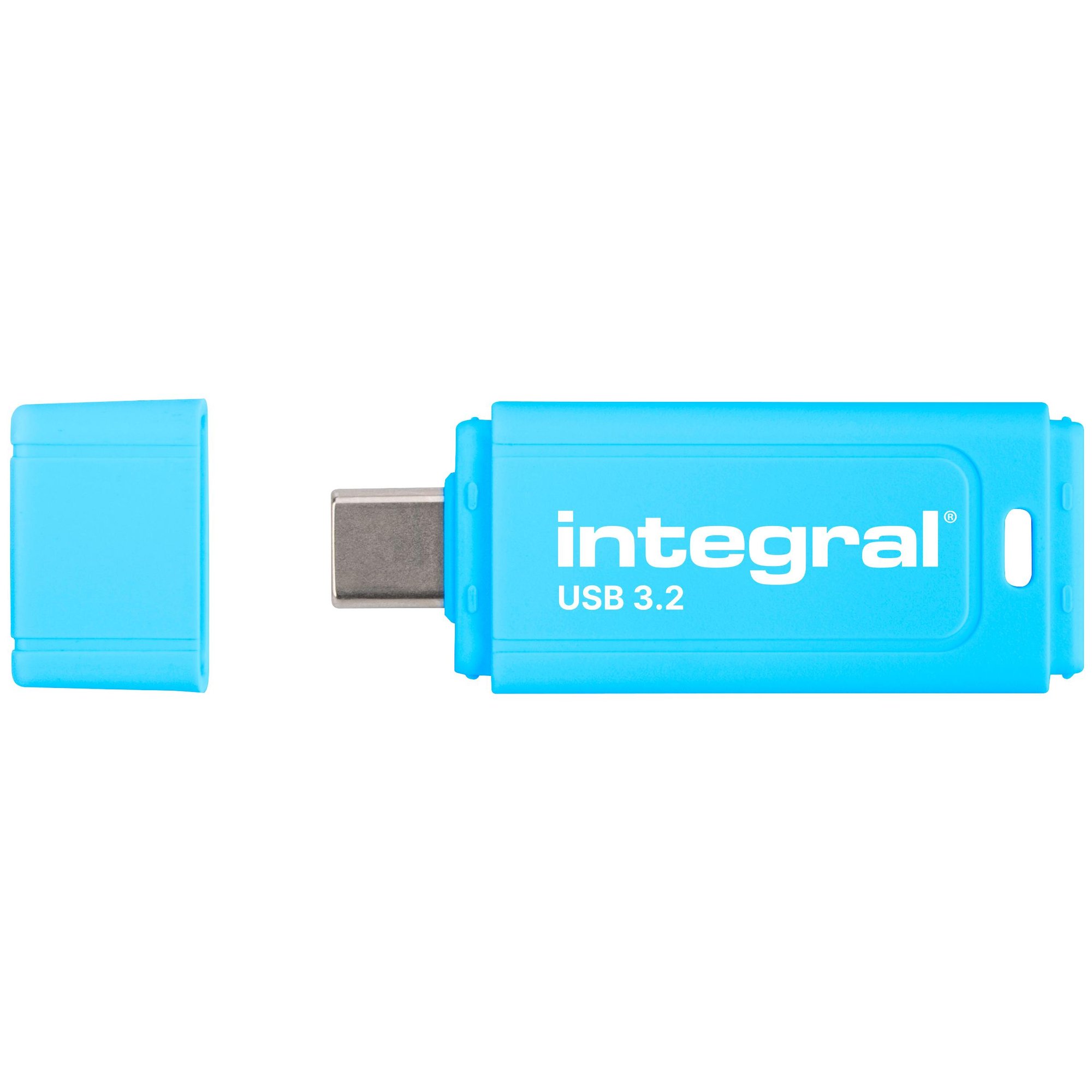 Integral Neon-C 64GB USB Type-C 3.2 Flash Drive (Black)
