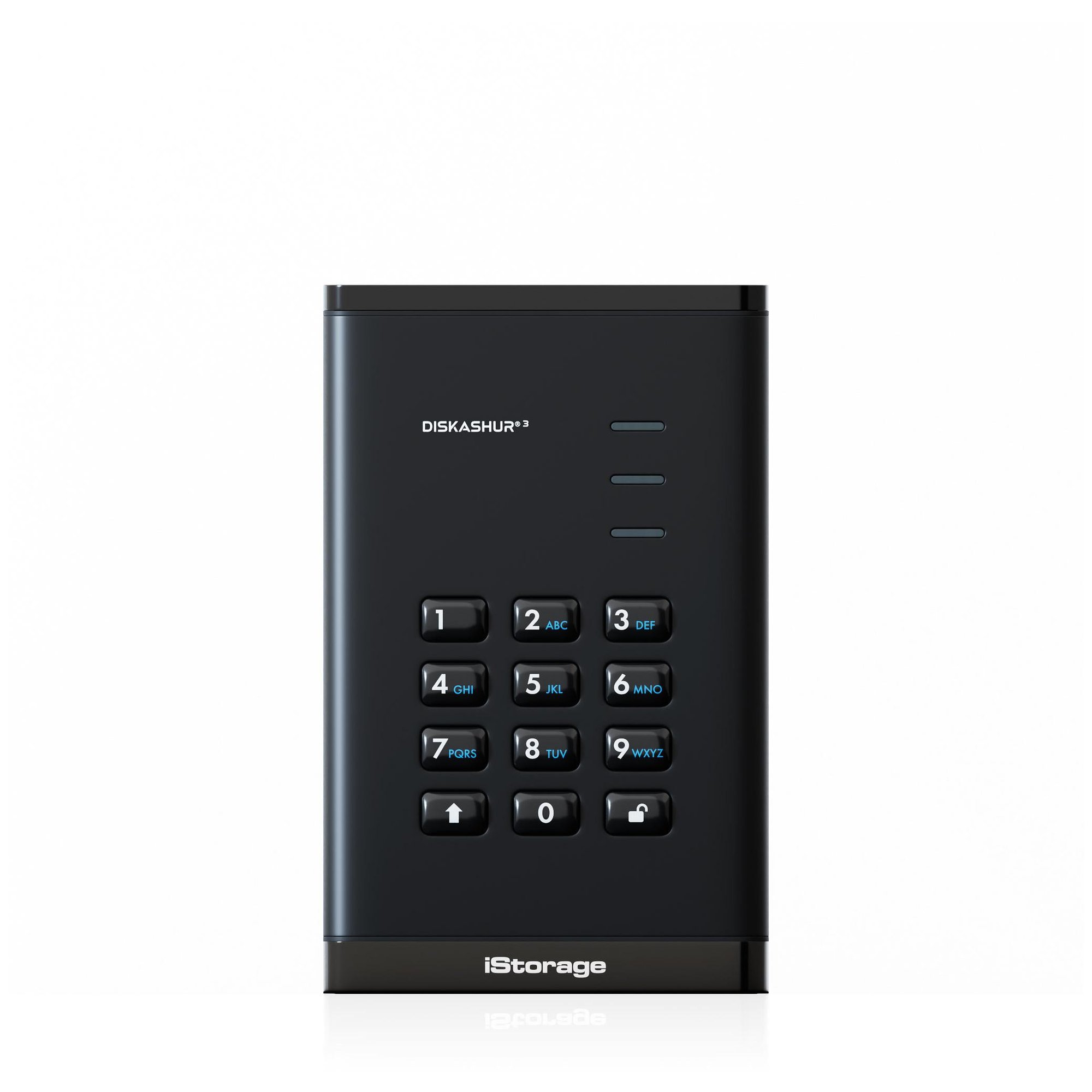 iStorage diskAshur3 SSD 256-bit 8TB - Black