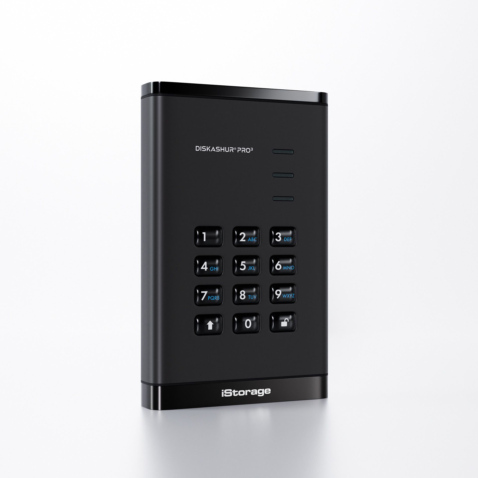 iStorage diskAshur PRO3 1TB FIPS 140-3 Level 3 Security HDD