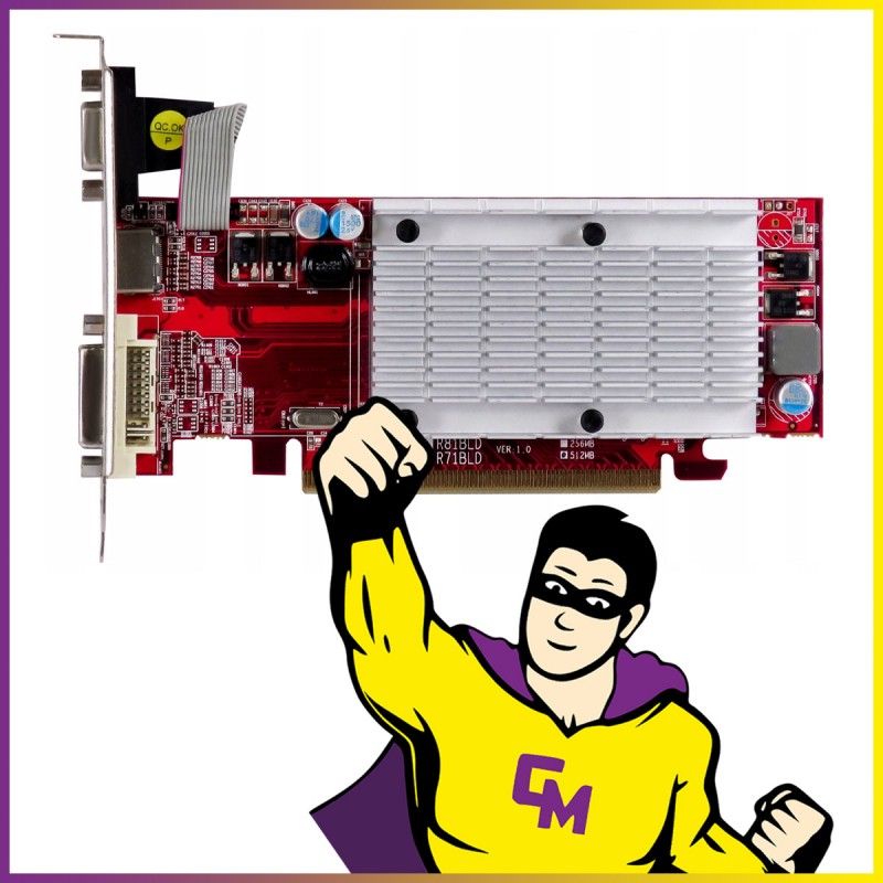 AMD Radeon H4350 512MB DDR2 PCI-Express Graphics Card