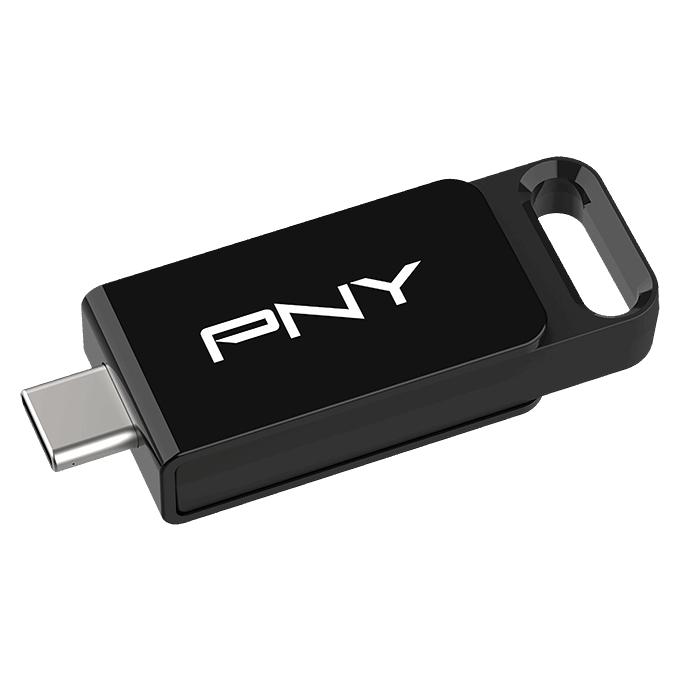 PNY Elite USB-C Flash Drive 256GB (USB 3.2 Gen 1/3.1 Gen 1) Black