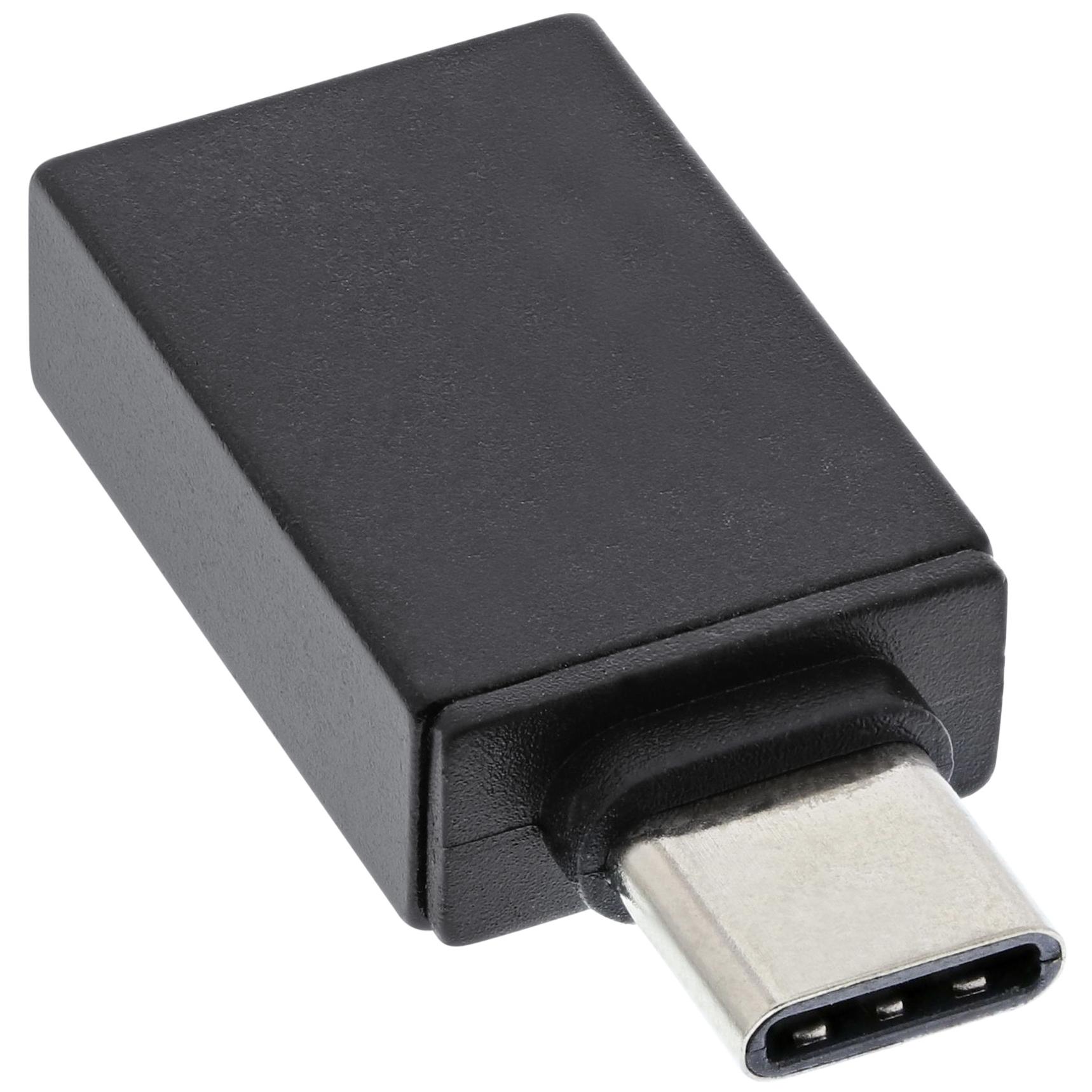 InLine USB-C to USB 3.1 Adapter, Black