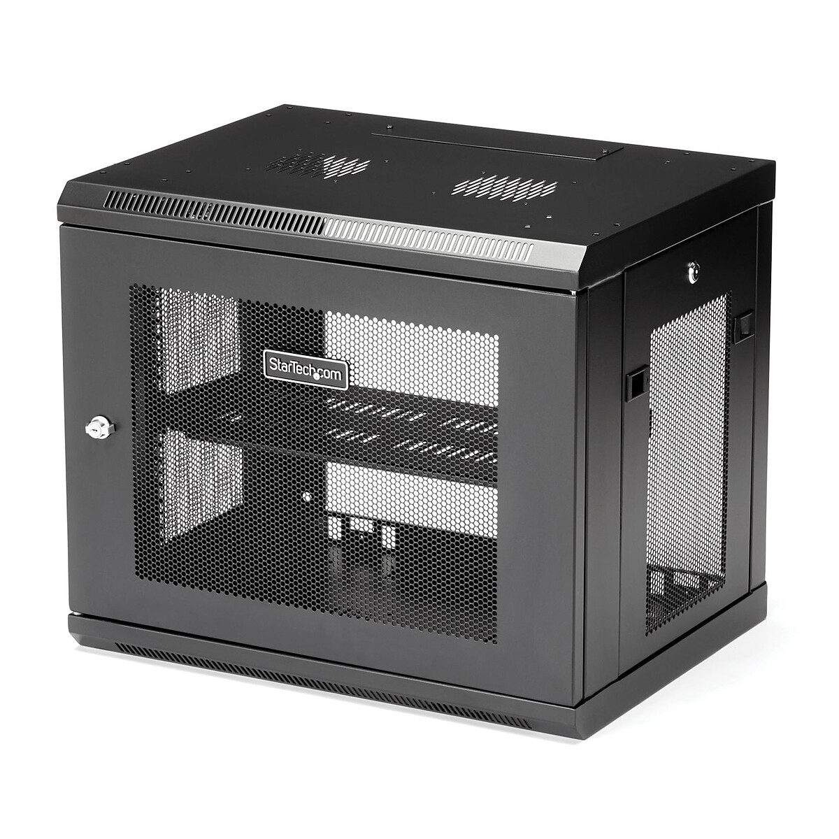 StarTech.com Armoire serveur murale 9U à 2 montants avec 1 étagère 1U