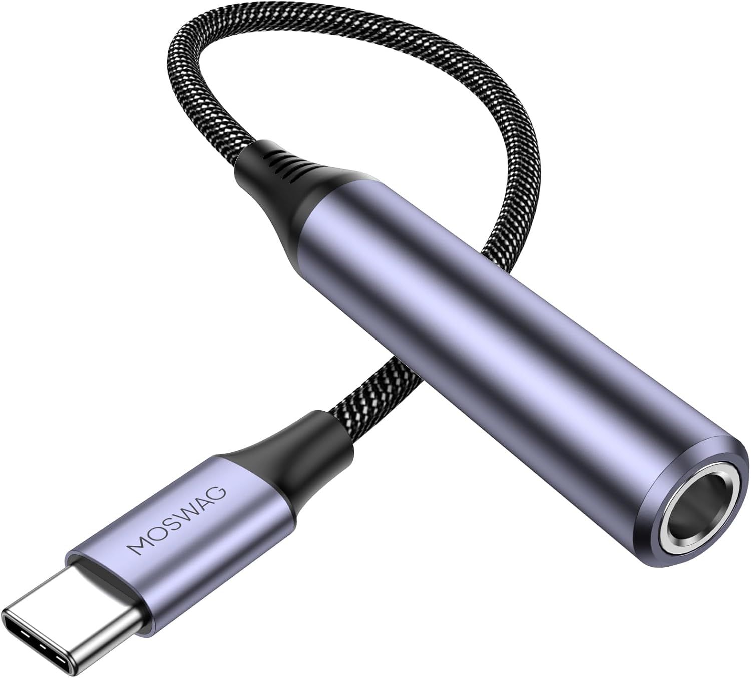 LORANKA USB-C to 6.35mm Adapter for Headphones