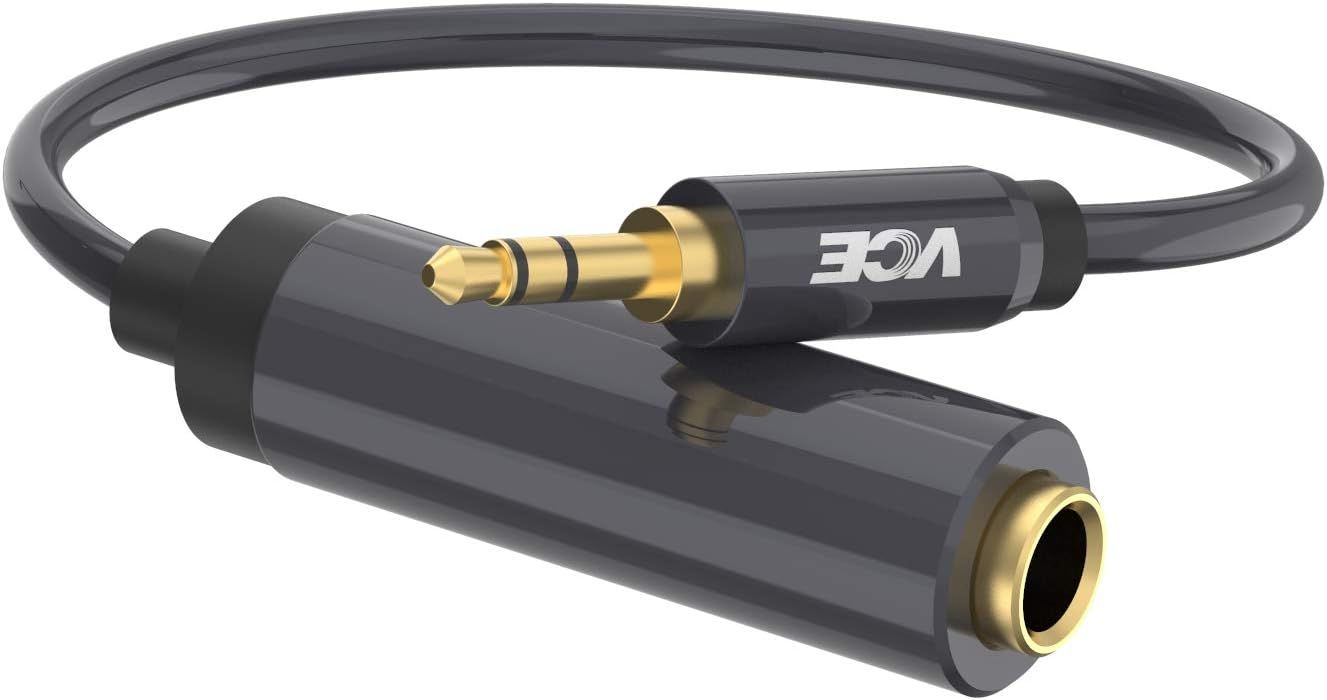LORANKA Audio Adapter - 3.5mm to 6.35mm Stereo Jack Cable