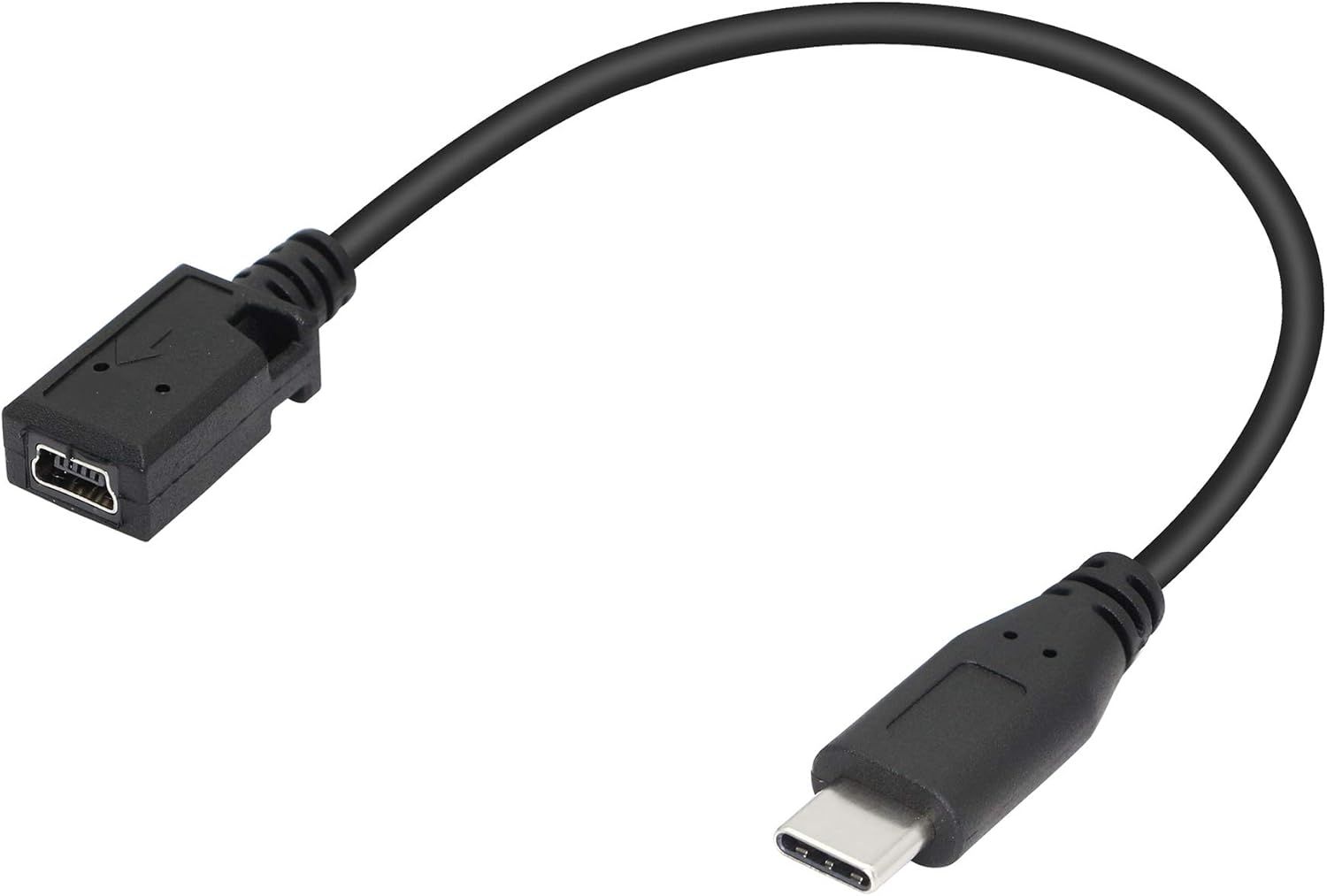 LORANKA USB-C to Mini USB Adapter Cable, 10 Inches