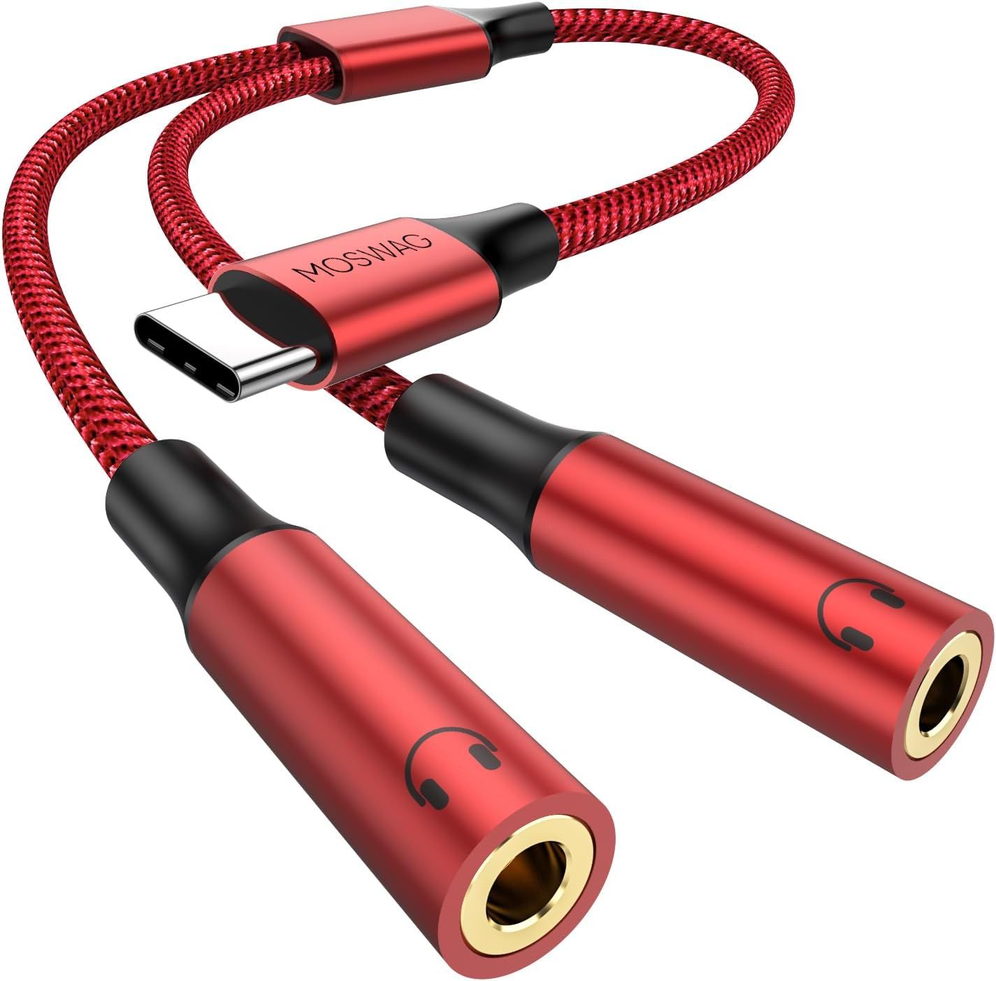 LORANKA USB C to 3.5mm Jack Adapter