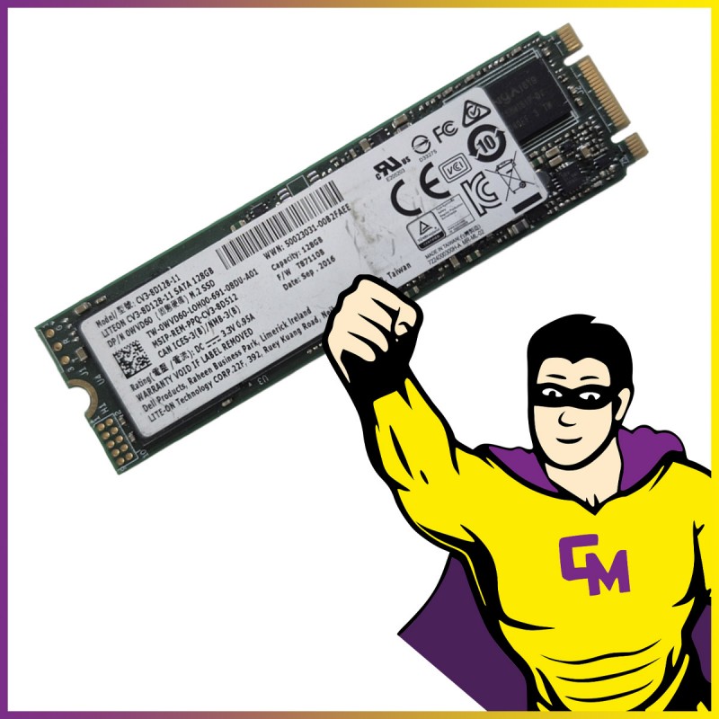 Lite-On M.2 2280 SSD - 128GB (CV3-8D128-11)