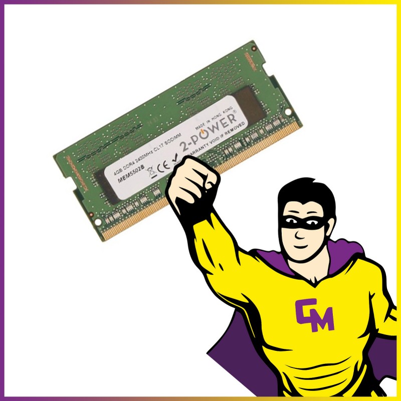 2-POWER 4GB DDR4 SODIMM RAM (MEM5502B, 2400MHz)