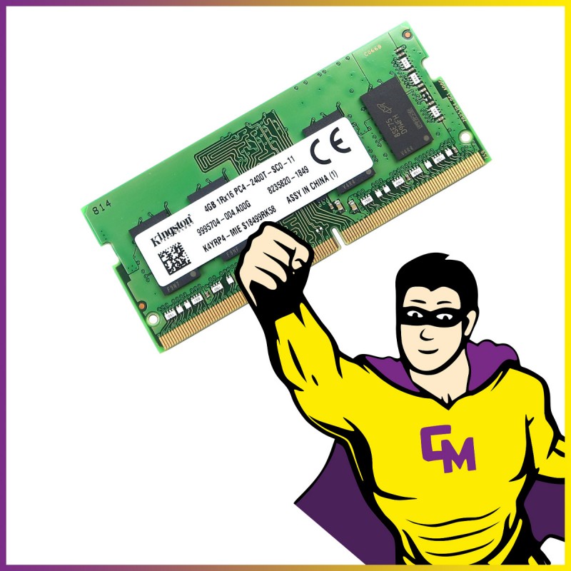 4GB DDR4 SODIMM RAM 2400MHz Kingston K4YRP4-MIE