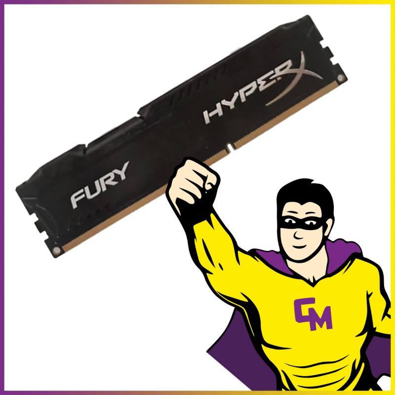HyperX 8GB DDR3 RAM (HX316C10FBK2/16) 1600MHz Memory Module